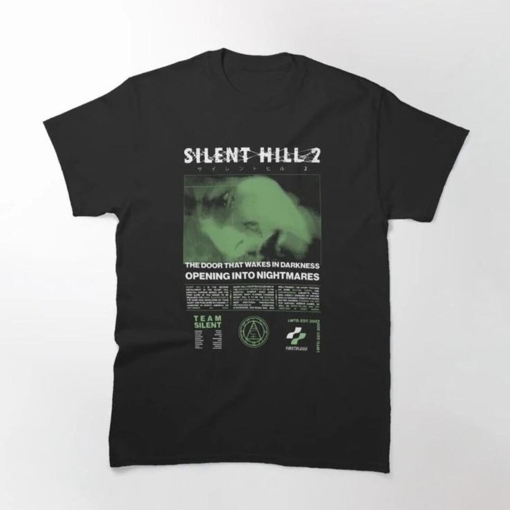 Silent Hill 2 Cotton Unisex T-Shirt - Casual Short Sleeve Round Neck Tee